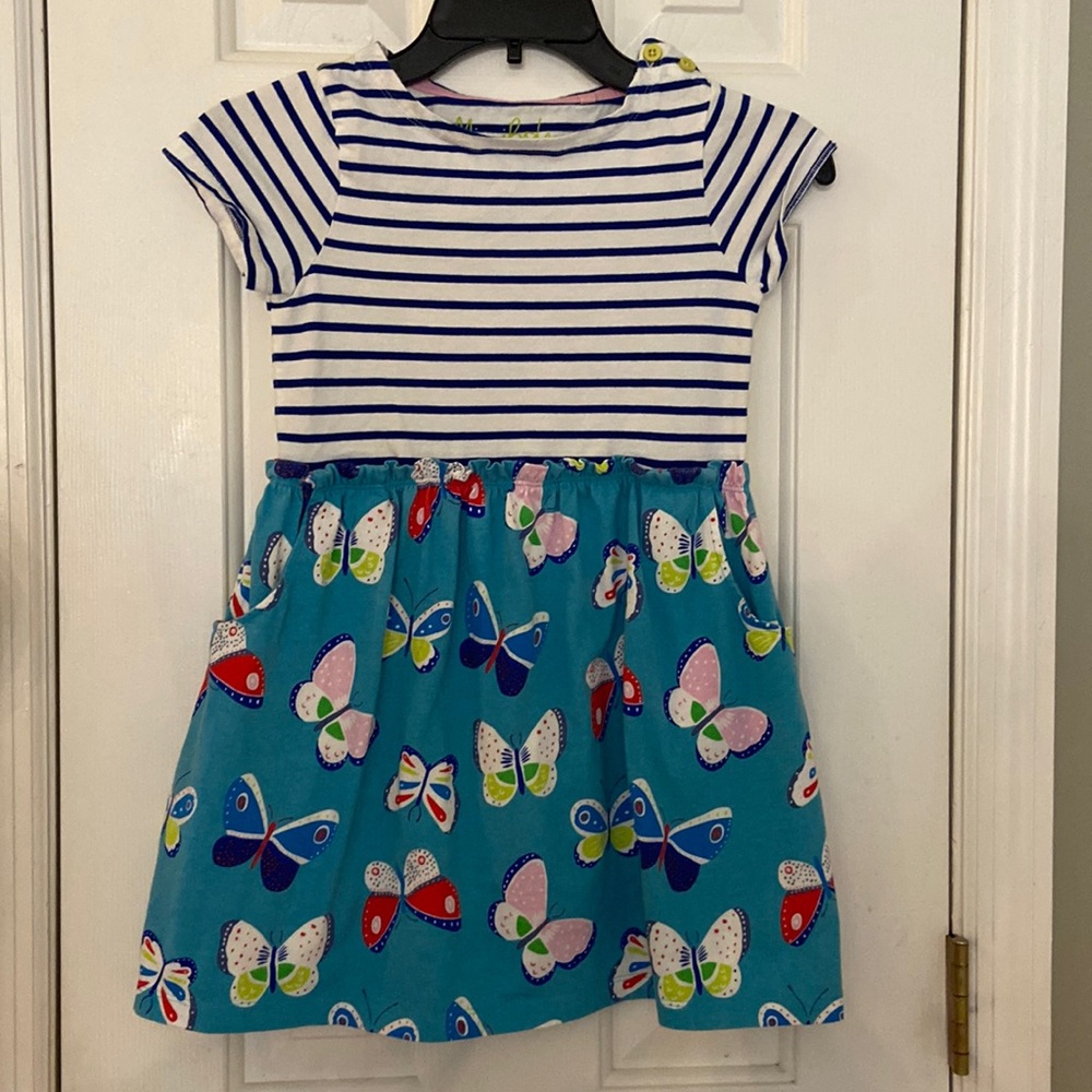 Mini Boden dress girls 7